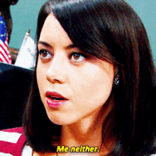 parks and rec april ludgate me neither neither do i aubrey plaza