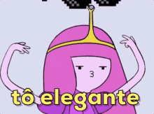 Elegante / Adventure Time / Chique Bem / óclinhos GIF - Adventure Time Elegant Chic GIFs