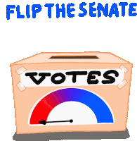 Flip The Senate Congress Sticker - Flip The Senate Senate Congress Stickers