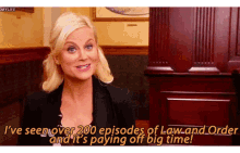 Law And Order GIF - Law And Order Parks And Recreation Amy Poehler GIFs