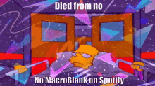 Macroblank You Died GIF - Macroblank You Died Vaporwave GIFs
