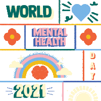 World Mental Health Day Sticker - World Mental Health Day Mental Health Mental Health Day Stickers