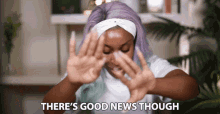Theres Good News Though Jackie Aina GIF - Theres Good News Though Jackie Aina Silver Lining GIFs