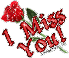 Flower I Miss You Sticker - Flower I Miss You Miss You Stickers