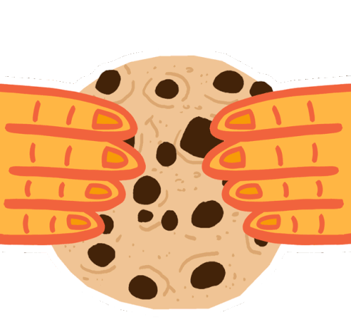 Happy Chocolate Chip Cookie Day Cookies Sticker - Happy Chocolate Chip Cookie Day Cookie Day Chocolate Chip Cookie Day Stickers