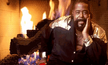 Barry Fire Place GIF - Barry Fire Place Sexy GIFs