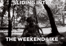 happy sliding into the weekend slide joy free