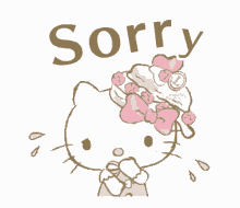 sorry i apologize hello kitty im sorry cute