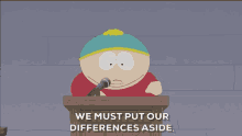 We Must Put Our Differences Aside Because We All Want One Thing The Right To Be In Our Jams Jams This Friday All Cozy Wozy GIF - We Must Put Our Differences Aside Because We All Want One Thing The Right To Be In Our Jams Jams This Friday All Cozy Wozy Eric Cartman GIFs