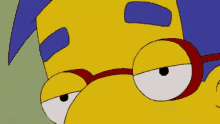 Milhouse Van Houten The Simpsons GIF - Milhouse Van Houten The Simpsons Eyebrows GIFs