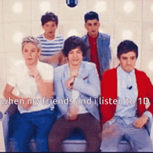 Dance Party One Direction GIF - Dance Party One Direction When My Friends And I GIFs