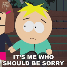 Its Me Who Should Be Sorry Butters GIF - Its Me Who Should Be Sorry Butters South Park GIFs