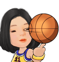 Jagyasini Singh Basket Ball Sticker - Jagyasini Singh Basket Ball Sports Stickers