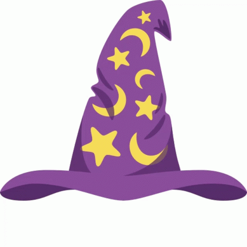 Tanzania detaljeret plast Wizard Hat Halloween Party Sticker - Wizard Hat Halloween Party Joypixels -  Discover & Share GIFs