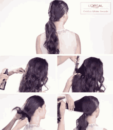 L'Oreal Paris Hairstyle 2 GIF - Hairstyle Hair Goldenglobes GIFs