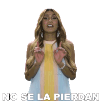 No Se La Pierdan Isabella Santiago Sticker - No Se La Pierdan Isabella Santiago Lalas Spa Stickers
