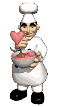 chef hearts love stirring stir the pot
