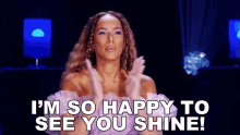 Im So Happy To See You Shine Leona Lewis GIF - Im So Happy To See You Shine Leona Lewis Queen Of The Universe GIFs