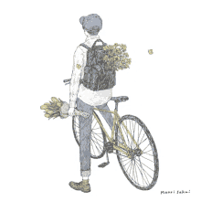 art aesthetic bike flowers bicycle art aesthetic bike flowers bicycle