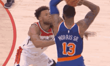 Marcus Morris New York Knicks GIF - Marcus Morris New York Knicks Offense GIFs
