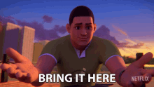 Bring It Here Cisco Renaldo GIF - Bring It Here Cisco Renaldo Fast And Furious Spy Racers GIFs