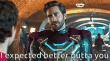 Mysterio Disappointed GIF - Mysterio Disappointed Expected Better GIFs