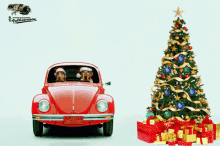 Volkswagen Beetle GIF - Volkswagen Beetle Christmas GIFs