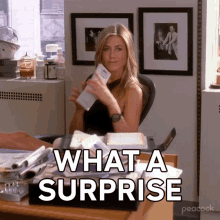 What A Surprise Claire Harper GIF - What A Surprise Claire Harper Jennifer Aniston GIFs