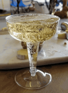 Champagne Wine Glass GIF - Champagne Wine Glass Bubbles GIFs