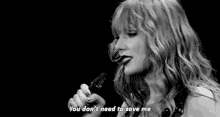 You Dont Need To Save Me Taylor Swift GIF - You Dont Need To Save Me Taylor Swift Reputation Tour GIFs