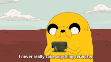 Adventure Time Jake GIF - Adventure Time Jake Not Serious GIFs