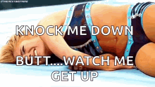 alexa bliss my tummy hurts ouch pain wwe