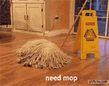 Need Mop GIF - Need Mop GIFs