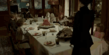 Dinner Miss Peregrines Home For Peculiar Children GIF - Dinner Miss Peregrines Home For Peculiar Children Eva Green GIFs