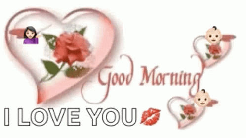 Good Morning I Love You GIF - Good Morning I Love You Hearts GIFs.