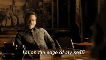 Excited Edge Of My Seat GIF - Excited Edge Of My Seat The Anticipation GIFs