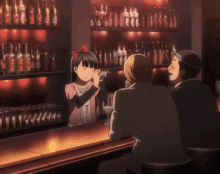 Hinamatsuri Bartending GIF - Hinamatsuri Bartending Alcohol GIFs