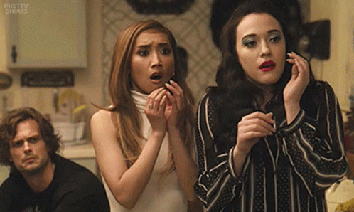 Dollface Omg GIF - Dollface Omg Shocked - Discover &amp; Share GIFs