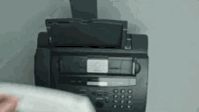 Fax Machine Feed Me GIF - Fax Machine Feed Me Recht Kommt GIFs