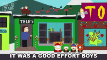It Was A Good Effort South Park GIF - It Was A Good Effort South Park A Very Crappy Christmas GIFs