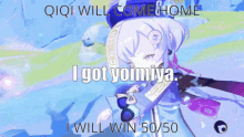 yoimiya genshin impact qiqi yoimiya genshin impact qiqi