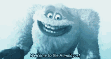 snowman welcome to himalayas monsters inc cold heart