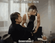 Generation Z Chess Etiquette GIF - Generation Z Chess Etiquette Draw Offer GIFs