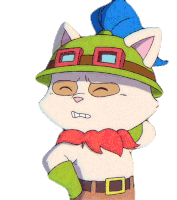 Trying To Remember Teemo Sticker - Trying To Remember Teemo Legends Of Runeterra Stickers