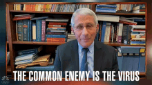 The Common Enemy Is The Virus Dr Fauci GIF - The Common Enemy Is The Virus Dr Fauci Roll Up Your Sleeves GIFs