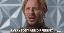 Everybody Are Different Not The Same GIF - Everybody Are Different Not The Same Be You GIFs