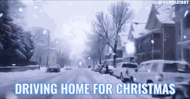 Driving Home For Christmas Winter GIF - Driving Home For Christmas Christmas  Winter - Discover &amp; Share GIFs