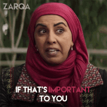 If Thats Important To You Zarqa GIF - If Thats Important To You Zarqa 101 GIFs