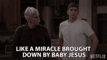 Like A Miracle Brought Down By Baby Jesus Sam Elliott GIF - Like A Miracle Brought Down By Baby Jesus Sam Elliott Beau Bennett GIFs