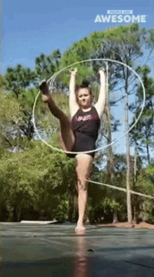Hula Hoop People Are Awesome GIF - Hula Hoop People Are Awesome Acrobatic GIFs